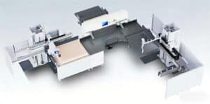 QZK1370M15 Intelligent Paper Cutting Line | Auto Feed & Discharge