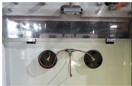 Automatic lubrication oil circuit and sensor detection system for High-Speed Roll-Fed Flat Die Cutting Machine.
