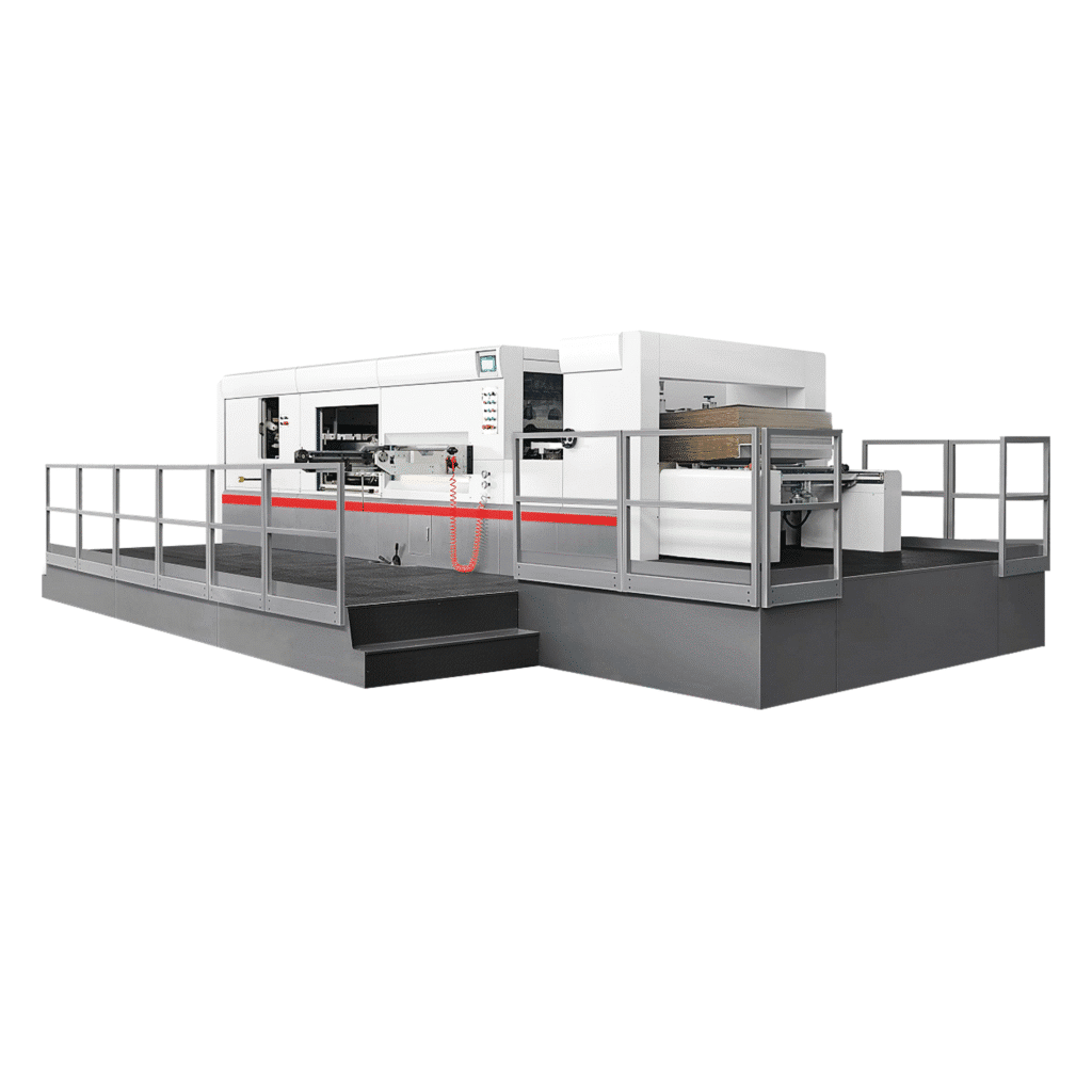 Automatic Flatbed Die Cutting Machine, Industrial Die Cutting Equipment for Carton Packaging Factory