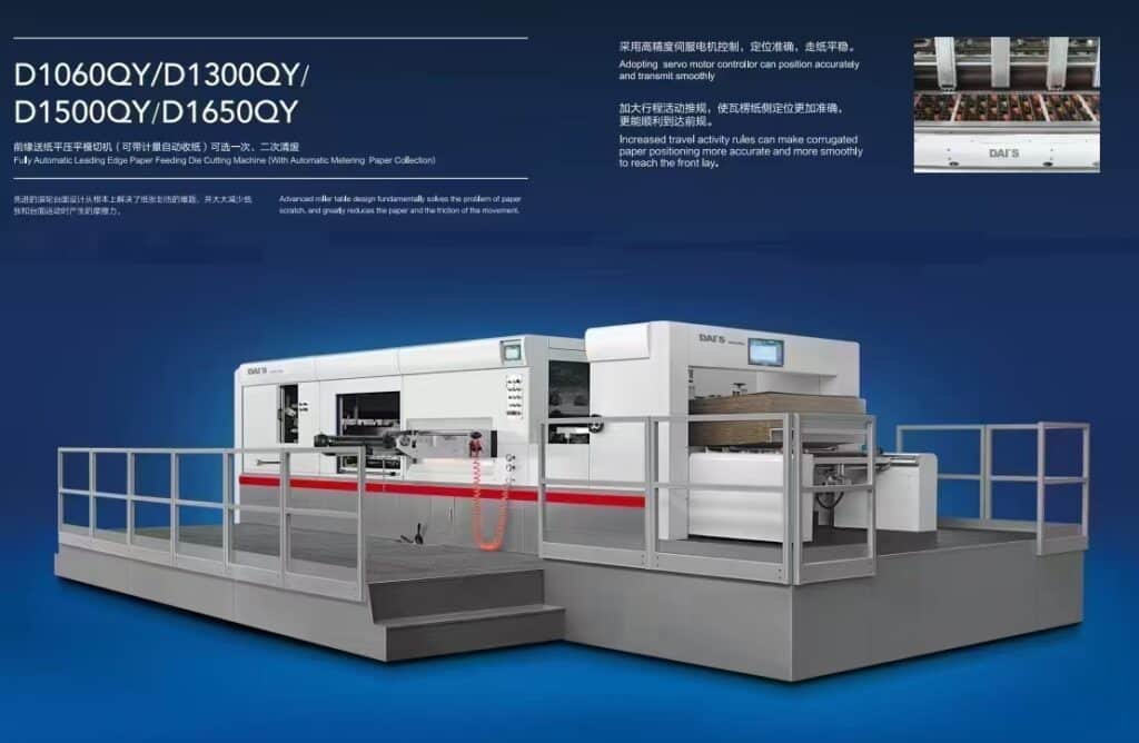 DSPM Fully Automatic Platen Die Cutting Machine