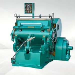 Industrial Heavy-Duty Manual Platen Die Cutting & Creasing Machine