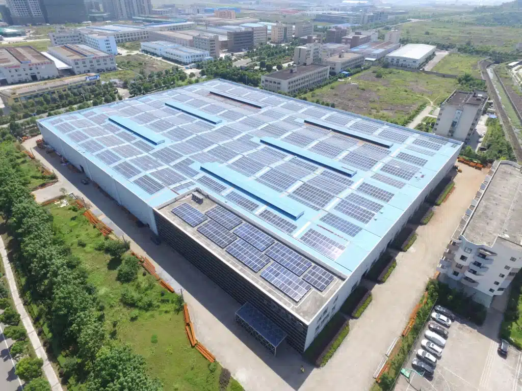 Printing machinery manufacturer factory with modern production facilities