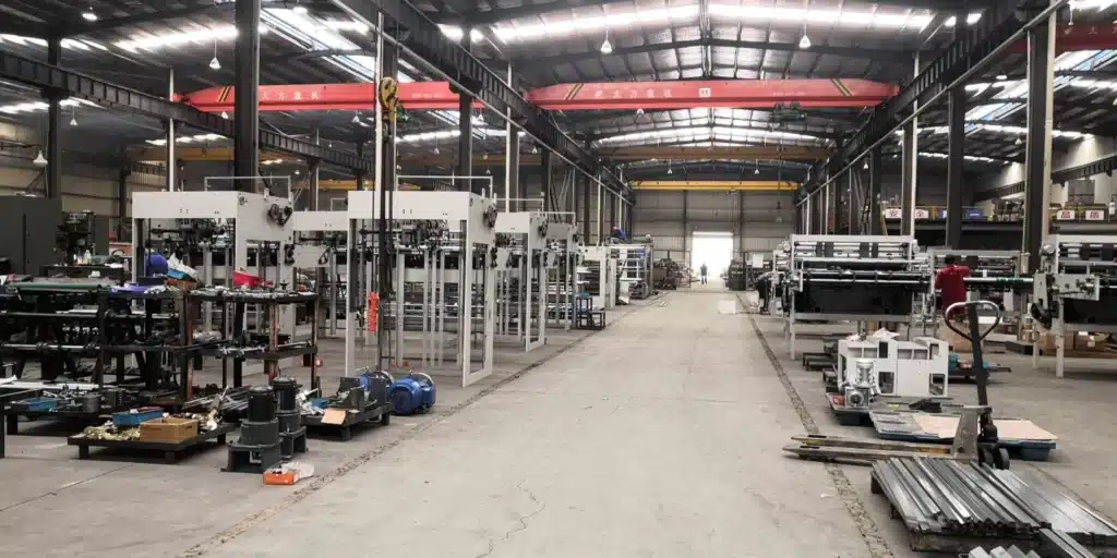 Printing machinery manufacturing workshop with professional assembly and production capability