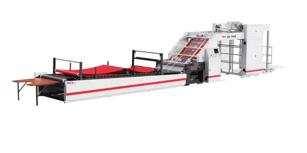 Automatic laminating machine for printing and packaging lamination process