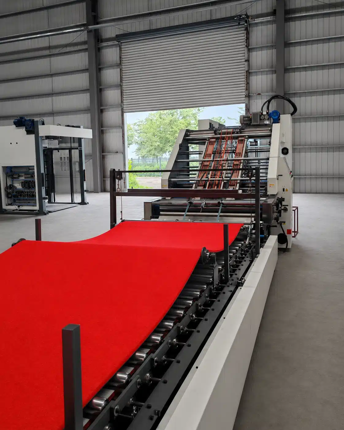 Automatic Laminating Machine Feeding System During Factory Testing