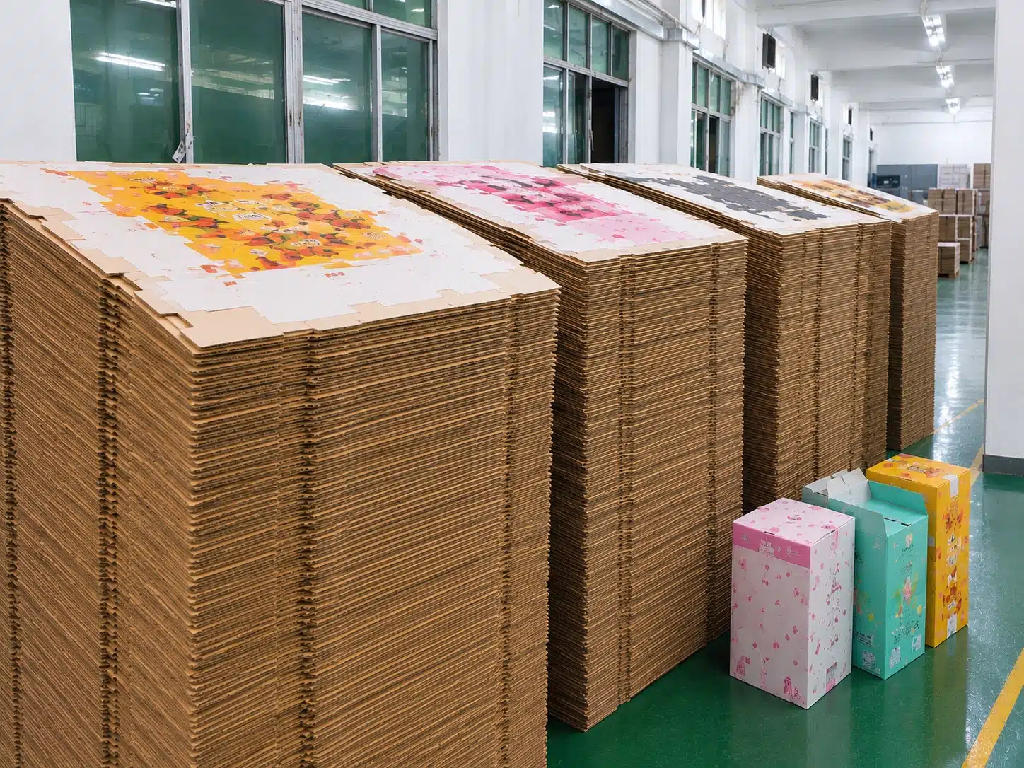 Automatic laminating machine application for gift, cosmetic and rigid box packaging