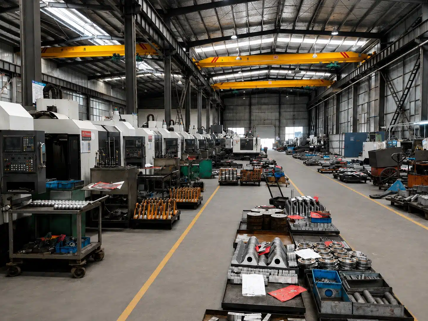 DAIS CNC Machining Center Workshop with Over 100 Processing Machines