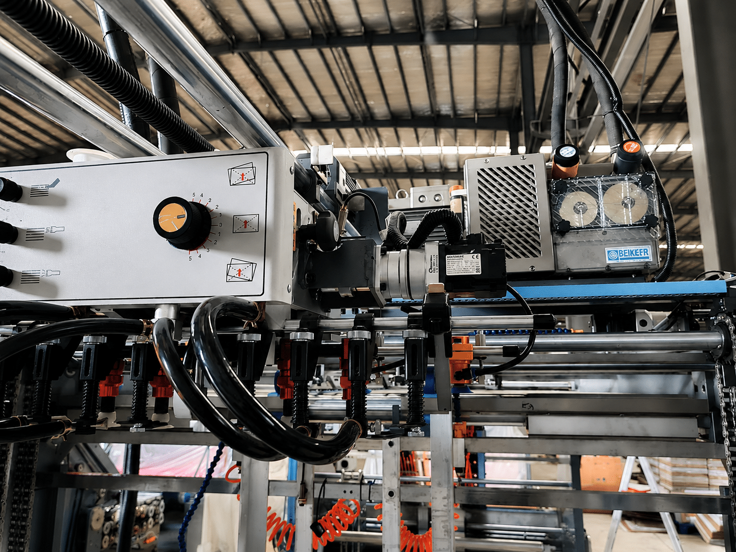 DS-1450 Automatic Laminating Machine Feeding System Components