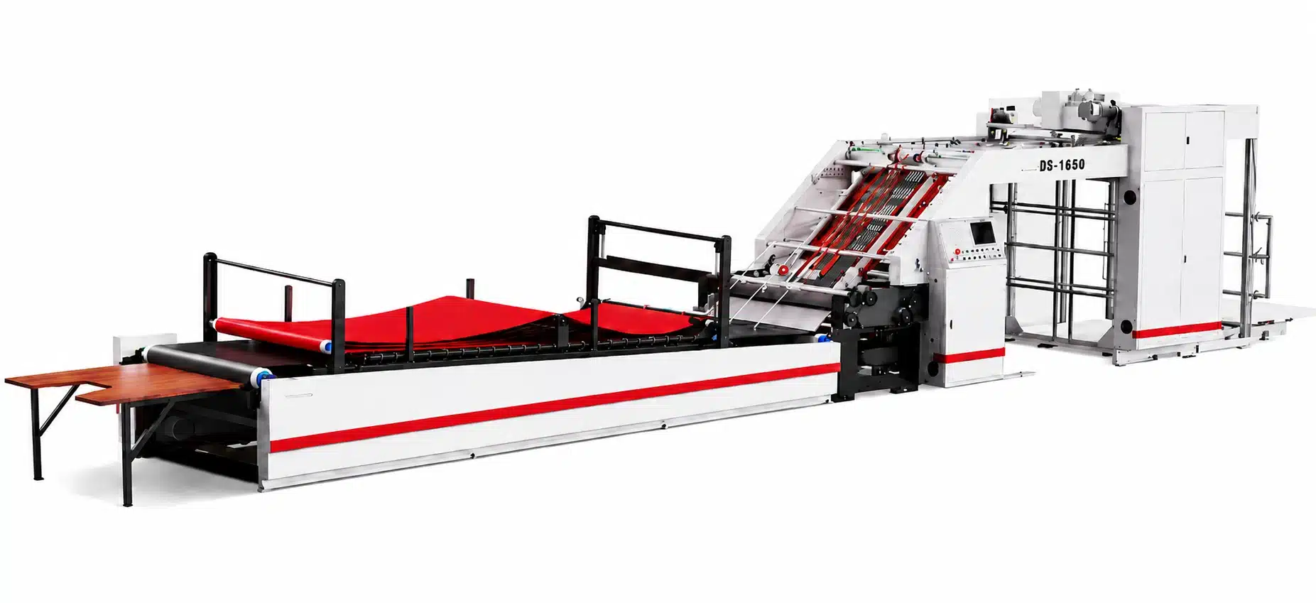 DS-1650 automatic laminating machine for corrugated board and paperboard processing