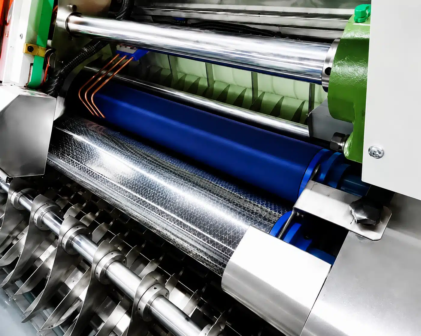 DS-1650SD automatic laminating machine precision glue coating system with stainless steel rollers