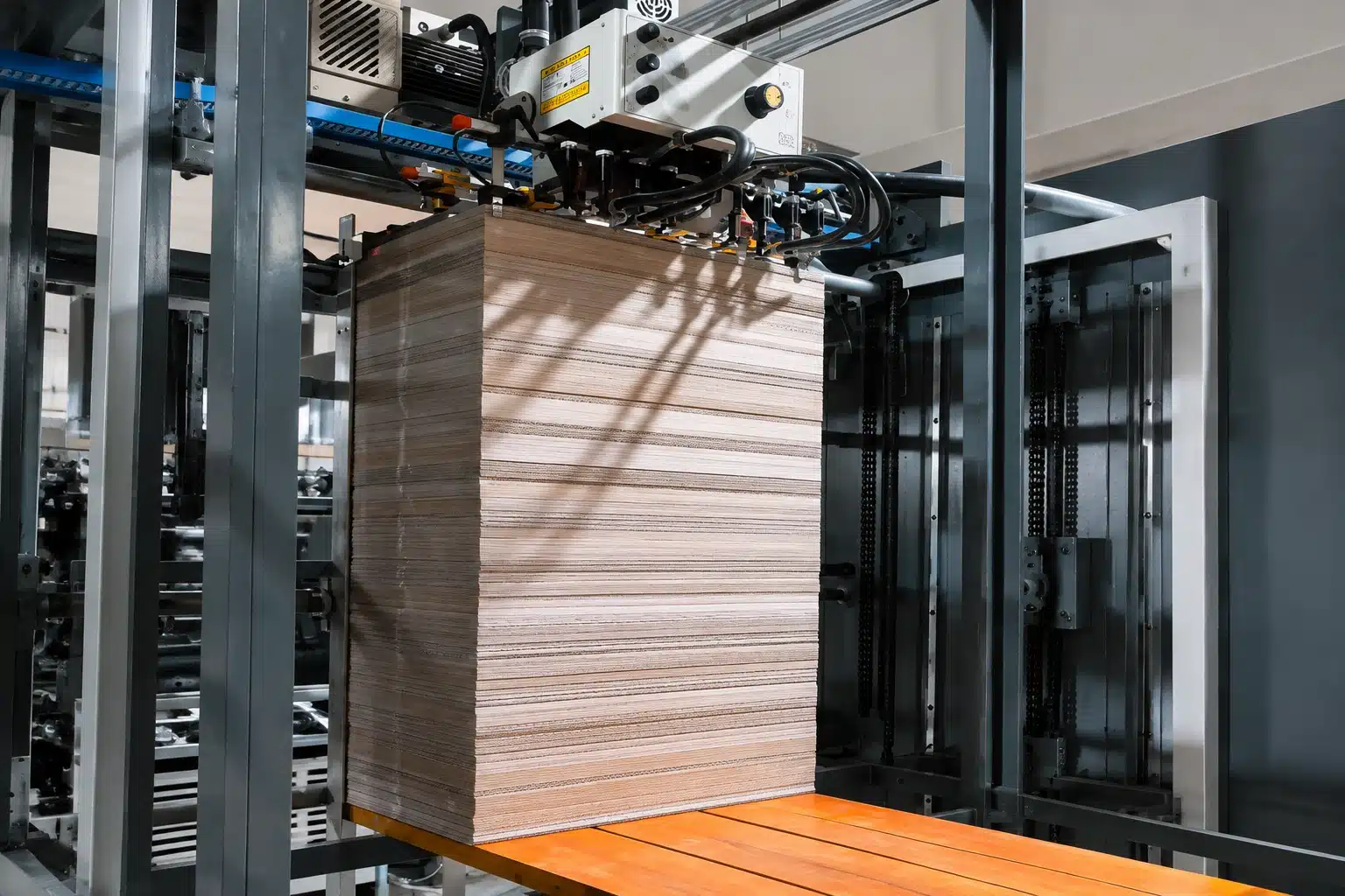DS-1650SO automatic laminating machine feeder system for corrugated board feeding